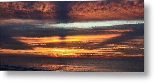 Landscape Metal Print featuring the photograph Sunrise by Bill Hosford