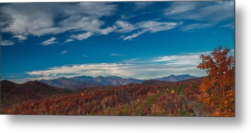 Asheville Metal Print featuring the photograph Mt. Mitchell-pano by Joye Ardyn Durham