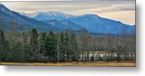 Art Prints Metal Print featuring the photograph The Great Smoky Mountains from Cades Cove by Nunweiler Photography
