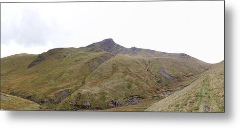 Mountain Metal Print featuring the photograph View of the Blencathra by Lukasz Ryszka