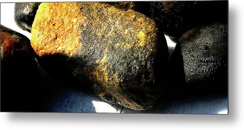 Rocks Metal Print featuring the photograph Bill's Rocks by Simone Hester