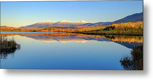New Hampshire Metal Print featuring the photograph First Snow On the Presidential Range 2 by Jeff Sinon
