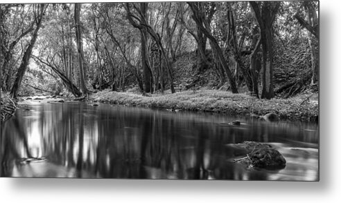 Horizontal Metal Print featuring the photograph Downstream by Jon Glaser