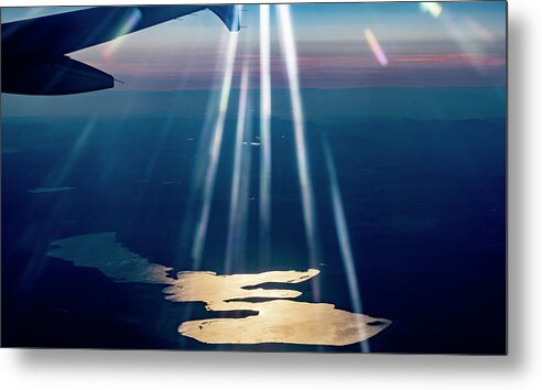 _35k Metal Print featuring the photograph Seattle to San Diego #4 by Tommy Farnsworth