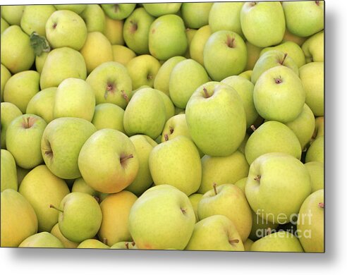  Agricultural Fair Metal Print featuring the photograph Apples by Bruce Block