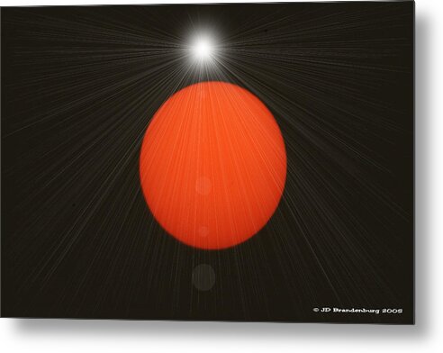 Morning Metal Print featuring the photograph Immenence by JD Brandenburg