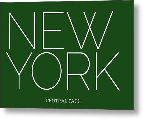 City Metal Print featuring the digital art NYC Central by Sweet Charee