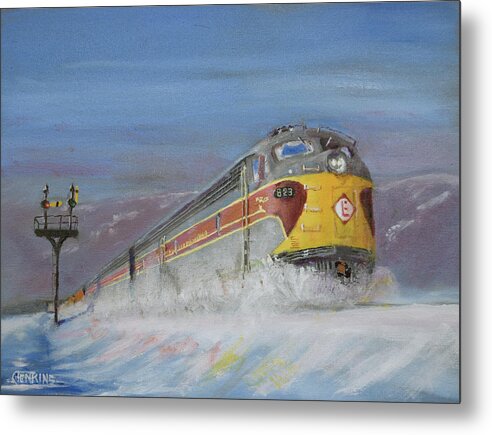 Erie Lackawanna Holiday by Christopher Jenkins