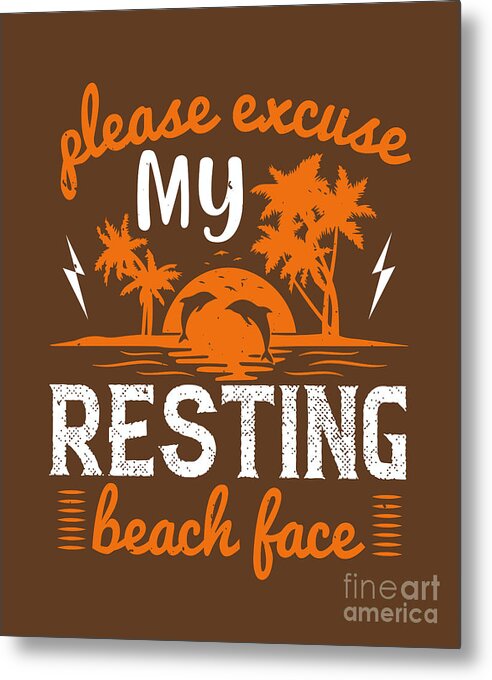 Girls Trip Gift Please Excuse My Resting Beach Face Funny Women by FunnyGiftsCreation