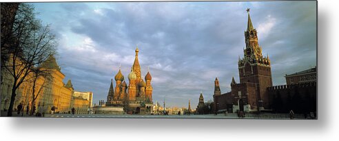 Photography Metal Print featuring the photograph Red Square Moscow Russia #1 by Panoramic Images