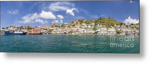 Grenada Metal Print featuring the photograph Carenage by Scott Kerrigan