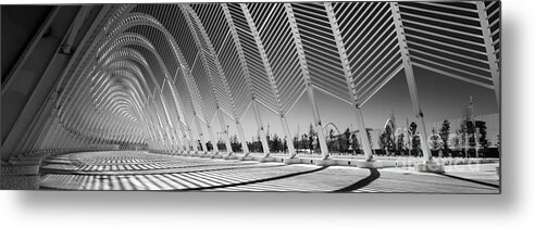 Modern Metal Print featuring the photograph Olympic Sports Complex - Athens by Rod McLean