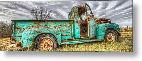 Ford Metal Print featuring the photograph Patina by Corey Cassaw