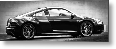 Audi Metal Print featuring the photograph R8 Dreaming by Ronda Broatch