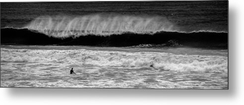 Surf Metal Print featuring the photograph Surf Dude by Nigel R Bell