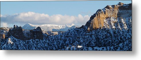  Metal Print featuring the photograph Truchas Peaks by Atom Crawford
