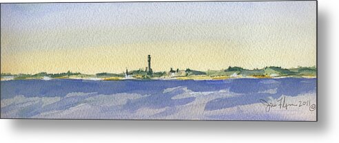 Provincetown Metal Print featuring the painting Provincetown CapeCod by James Flynn