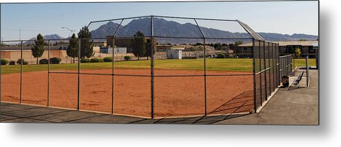  Metal Print featuring the photograph Away Game by Carl Wilkerson