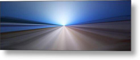  Metal Print featuring the photograph Follow The Light #1 by Pat Exum