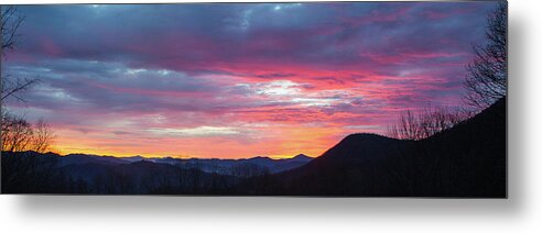 Sunrise Metal Print featuring the photograph New Year Dawn - 2016 December 31 by D K Wall