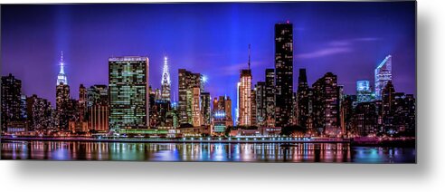 Citicorp Metal Print featuring the photograph New York City Shine by Theodore Jones