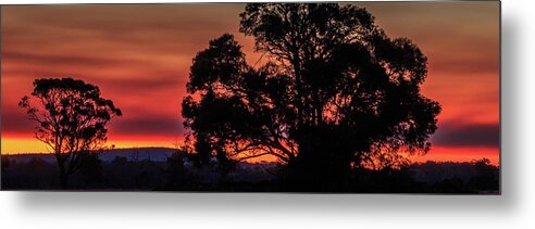 Sky Metal Print featuring the photograph Stirling Range Sunset by Robert Caddy