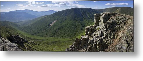 Summer Metal Print featuring the photograph Summer Day on Bondcliff by White Mountain Images