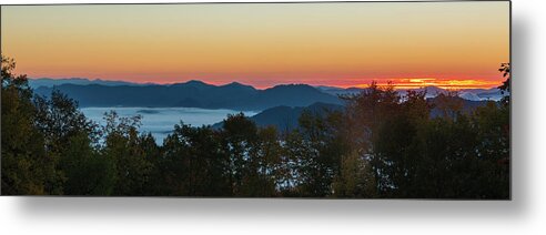 Dawn Metal Print featuring the photograph Summer Sunrise - Almost Dawn by D K Wall