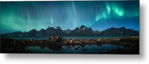 Trespassing Metal Print featuring the photograph Trespassing by Tor-Ivar Naess