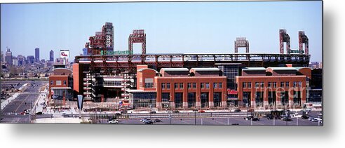 Citizens Bank Park Metal Print featuring the photograph Montreal Expos V Philadelphia Phillies #1 by Jerry Driendl