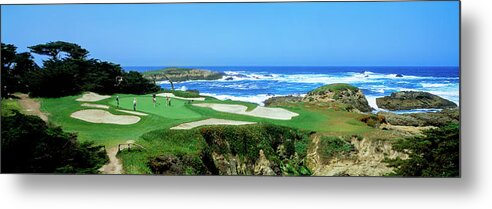 Photography Metal Print featuring the photograph Cypress Point Golf Course Pebble Beach by Panoramic Images