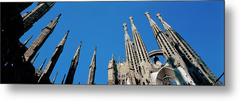 Photography Metal Print featuring the photograph Detail Of Sagrada Familia Cathedral by Panoramic Images