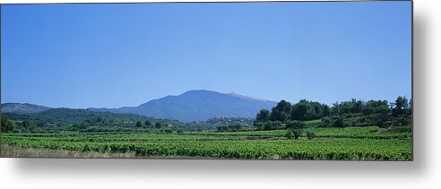 Scenics Metal Print featuring the photograph France, Provence, Luberon, Village Of by Martial Colomb