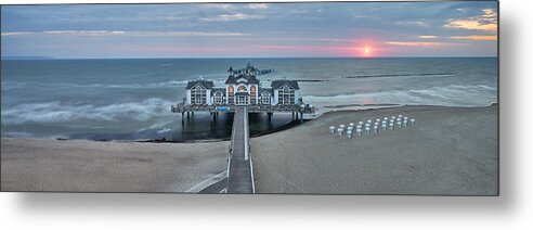 Sun Metal Print featuring the photograph Good Morning Sellin / II by Mario Benz