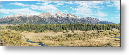 Grand Teton National Park Metal Print featuring the photograph Blacktail Ponds Overlook by Rudy Wilms