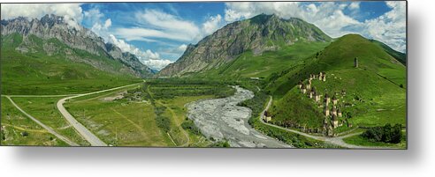 Cemetery Metal Print featuring the photograph Dead Town Dargavs In North Ossetia by Mikhail Kokhanchikov