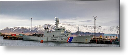 Iceland Metal Print featuring the photograph ICGV Tyr by Nigel R Bell