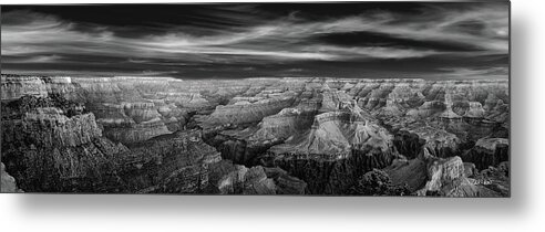 Grand Canyon Metal Print featuring the photograph Time and Space by Jim Carlen