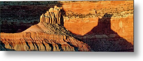 Capitol Reef Metal Print featuring the photograph Waterpocket Fold - Capitol Reef Nat'l Park by Larey McDaniel