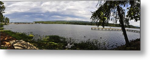 Tennessee River Metal Print featuring the photograph The Tennessee River in Alabama 2 by Verana Stark