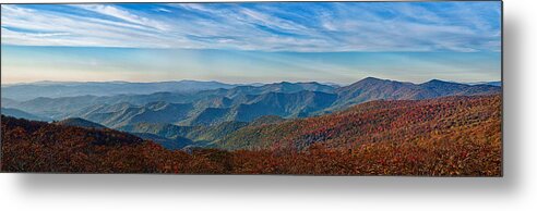 Autumn Metal Print featuring the photograph Looking North by Joye Ardyn Durham