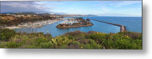 Dana Point Metal Print featuring the photograph Dana Point Panoramic by Cliff Wassmann