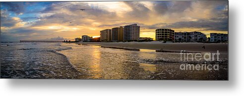 Sunset Metal Print featuring the photograph North Myrtle Beach Sunset by David Smith