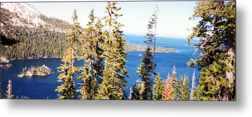 Emerald Bay Photographs Metal Print featuring the photograph Emerald Bay by C Sitton
