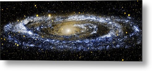 Andromeda Galaxy Metal Print featuring the photograph Andromeda Galaxy enhanced by Weston Westmoreland