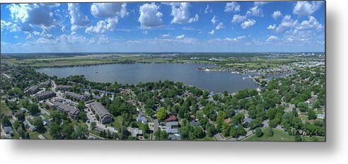 Lake Metal Print featuring the photograph Capitol Beach Lake by Mark Dahmke