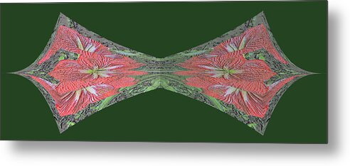 Amaryllis Metal Print featuring the digital art Chalk It Up Bowtie by Marian Bell