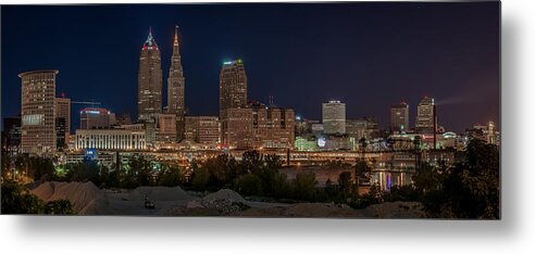 Landscapes Metal Print featuring the photograph Cleveland by Frank Cramer