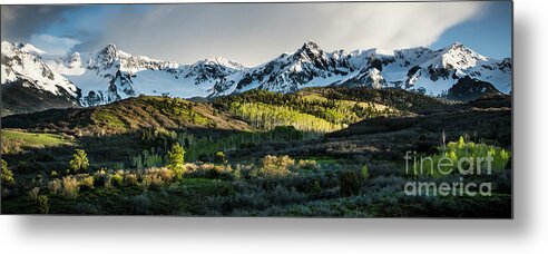 Mountains Metal Print featuring the photograph Spring at Dallas Divide by The Forests Edge Photography - Diane Sandoval