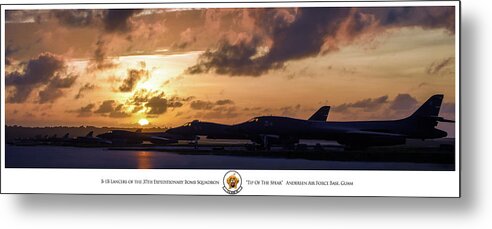 Aviation Metal Print featuring the photograph Tip Of The Spear by Peter Chilelli